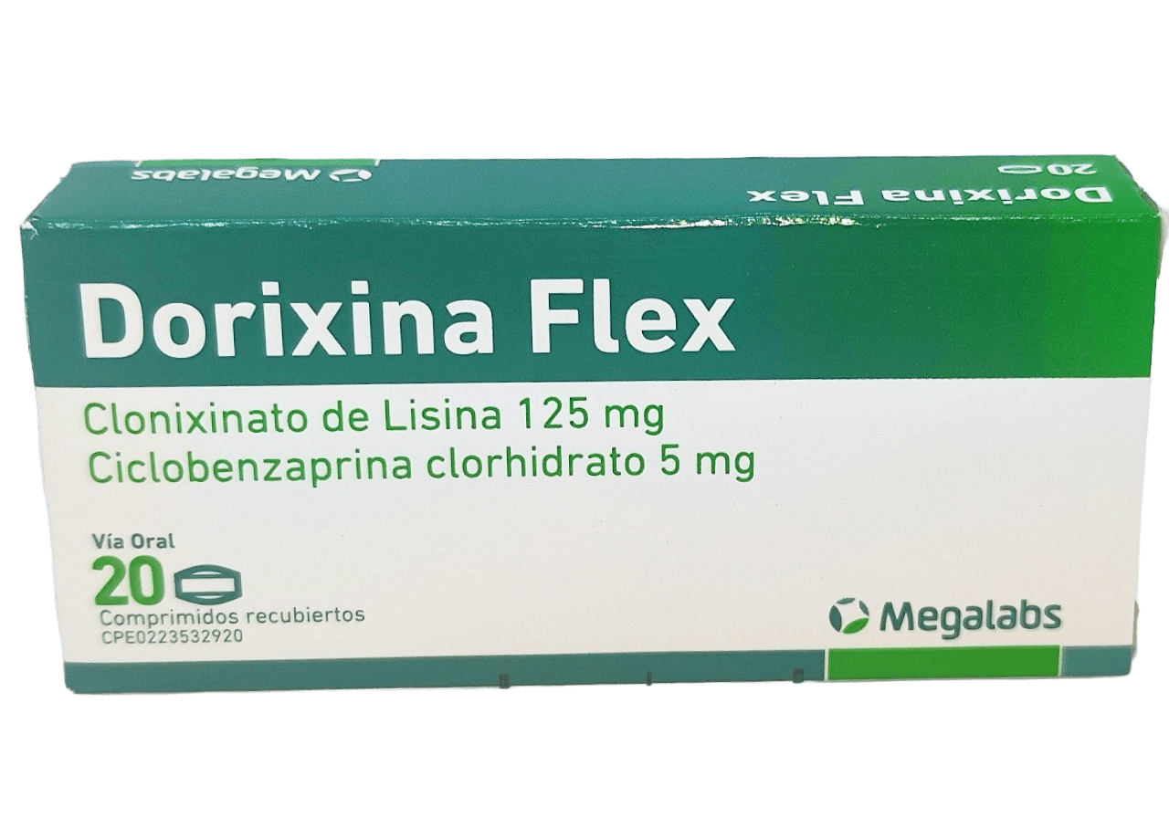 DORIXINA FLEX 125MG-5MG X 20COMP REC