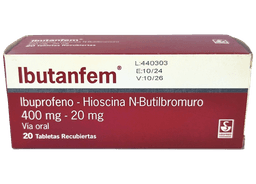 IBUNTANFEM 400MG-20MG X 20TAB