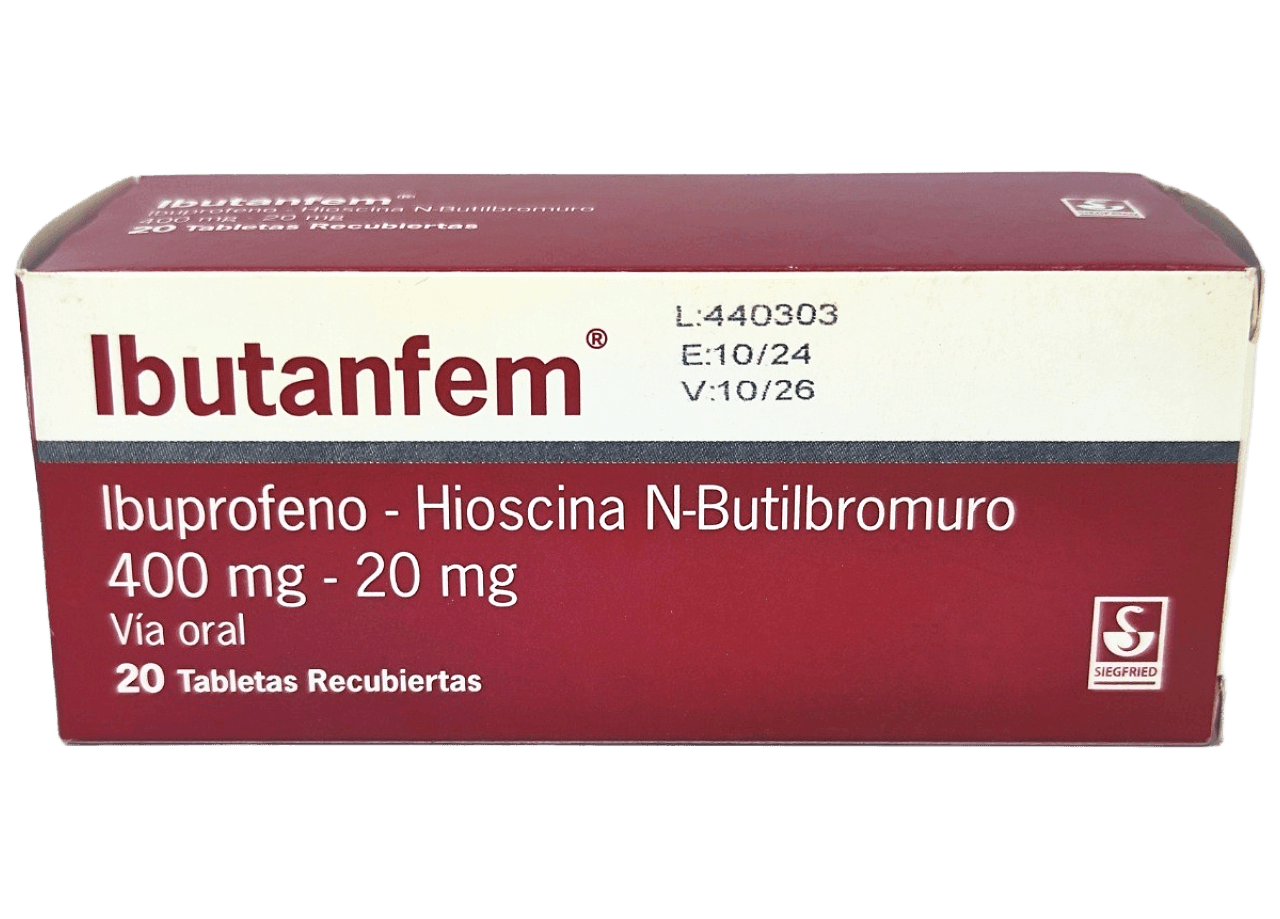 IBUNTANFEM 400MG-20MG X 20TAB