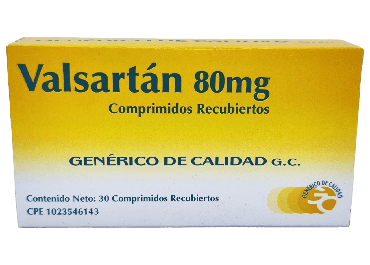 VALSARTAN 80MG X 30 COMP