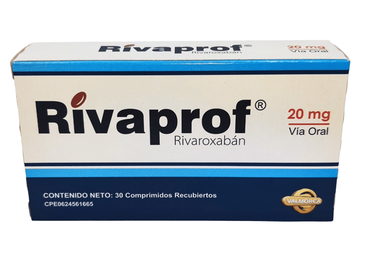 RIVAPROF 20MG X 30 COMP
