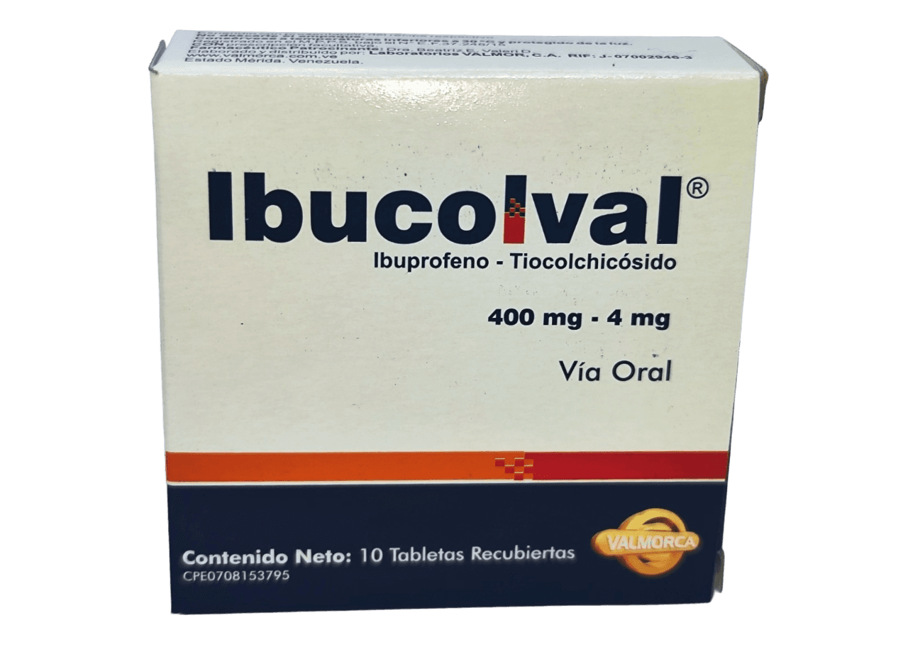 IBUCOLVAL 400MG-4MG X 10 TAB