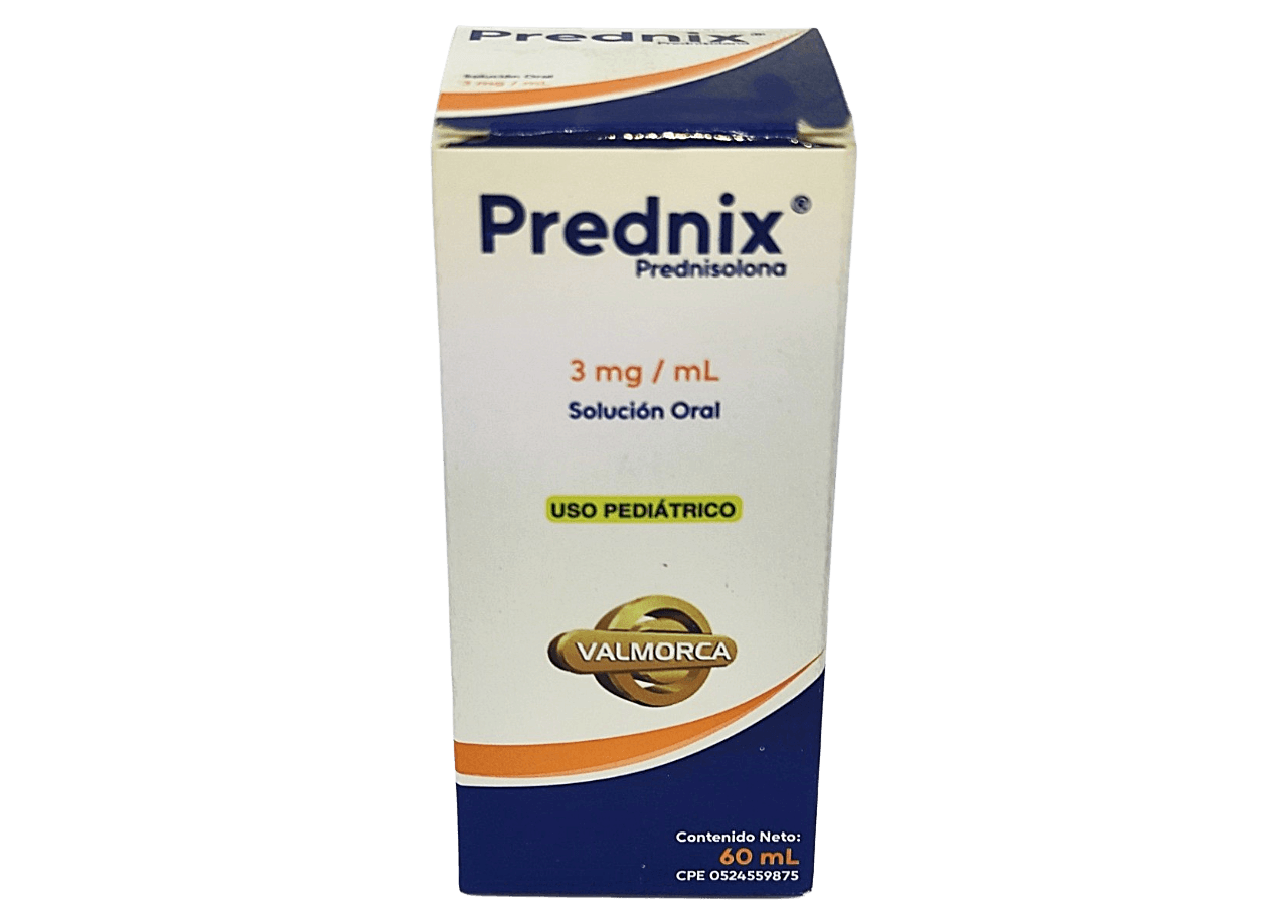 PREDNIX SOL ORAL PED 3MG/ML X 60ML