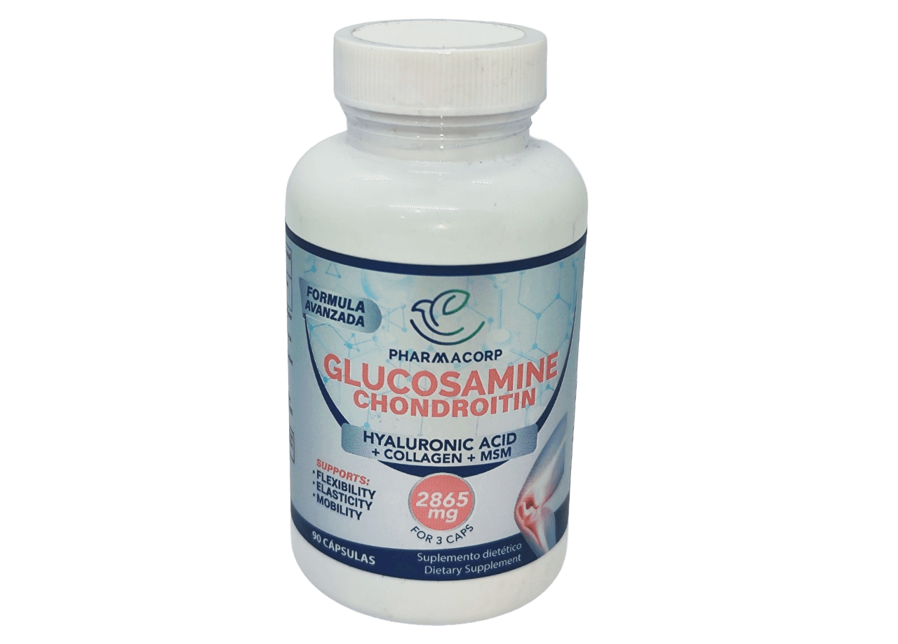 GLUCOSAMINA+CHOND+ACIDO HYA+COLAG X90CAP