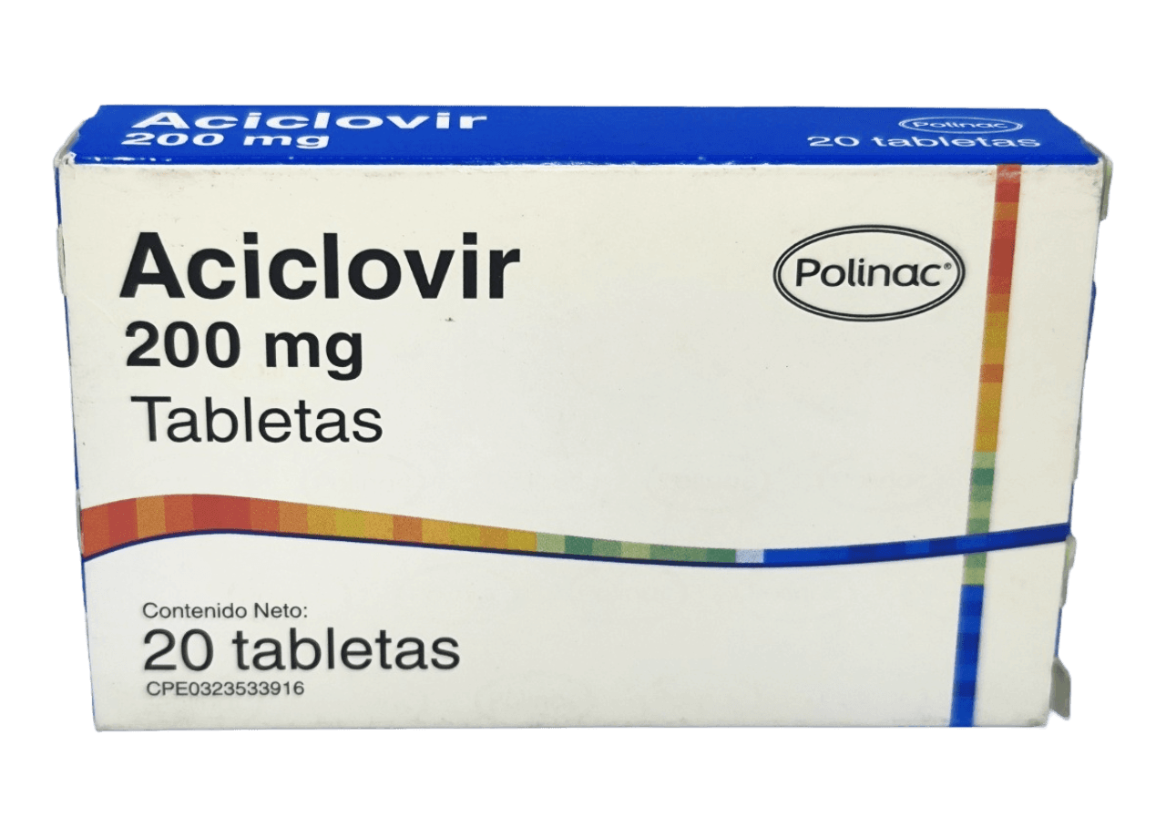 ACICLOVIR 200 MG X 20 TAB POLINAC