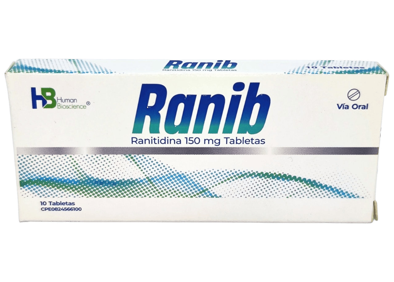 RANIB 150 MG X 10 TAB