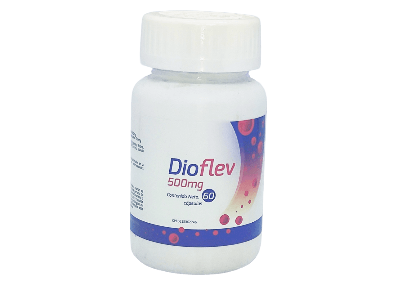 DIOFLEV 500 MG X 60 CAP