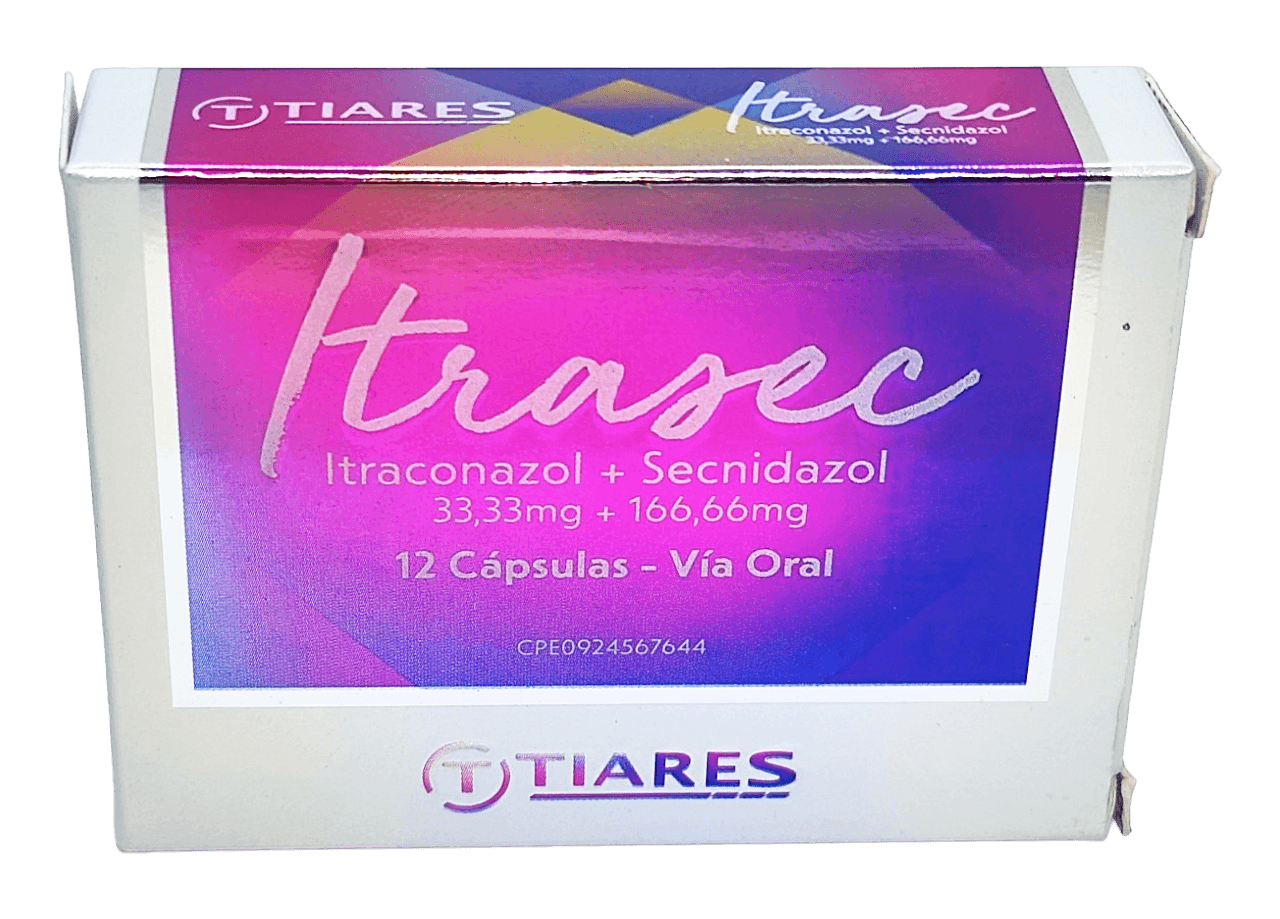 ITRASEC 33.33MG+166.6MG X 12 CAP