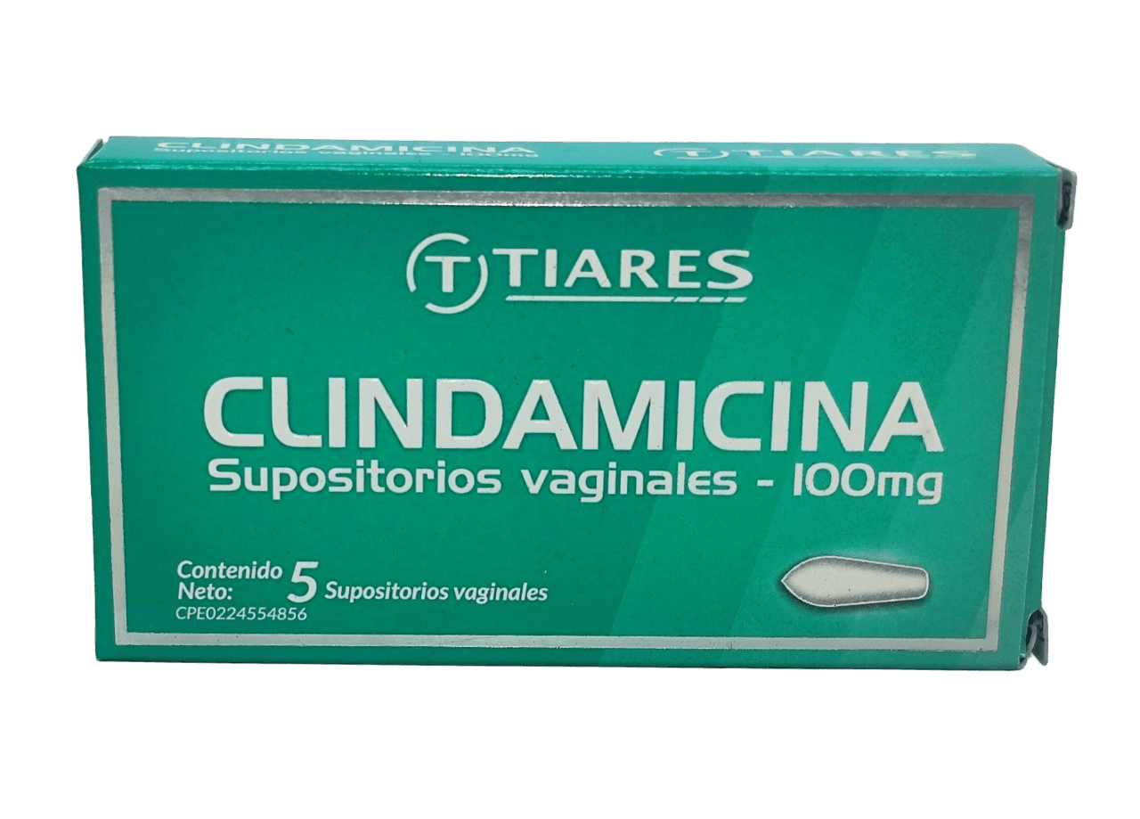 CLINDAMICINA 100MG X 5 SUP VAG