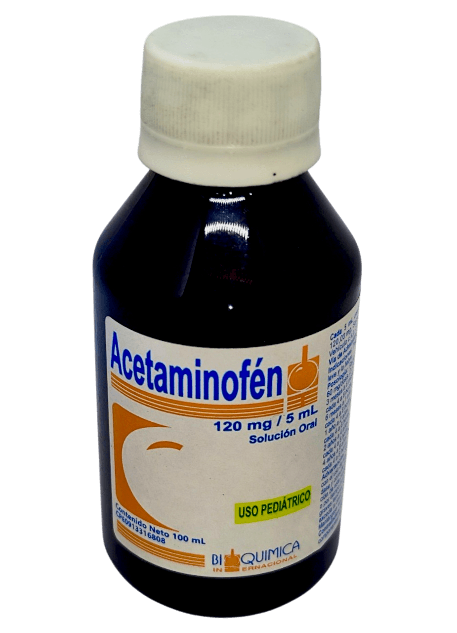 ACETAMINOFEN BQ 120MG/100ML