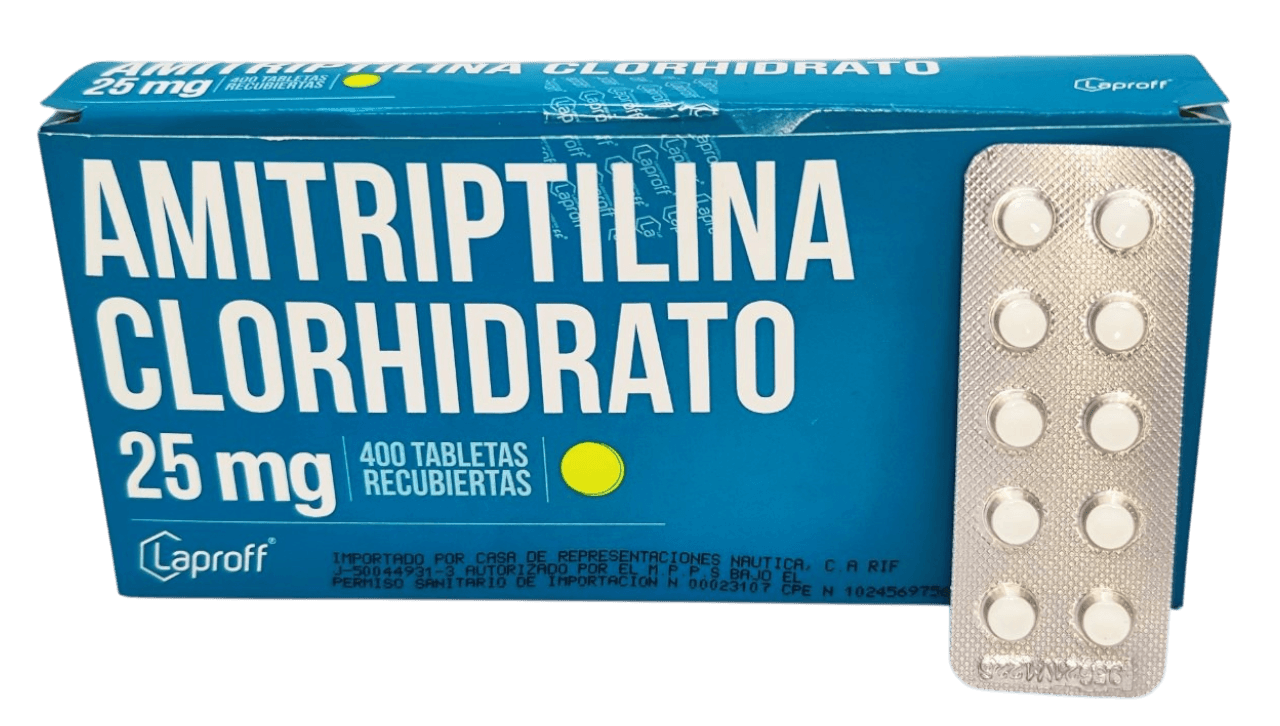 AMITRIPTILINA 25MG X 10 TAB BLIST LAPROFF