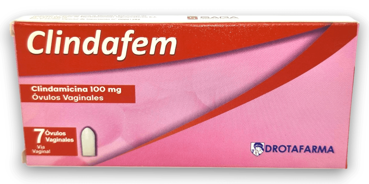 CLINDAFEM 100 MG X 7 OVULOS VAGINALES DROTAFARMA