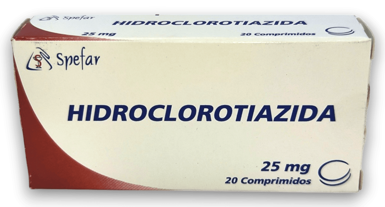 HIDROCLOROTIAZIDA 25MG X 20TAB