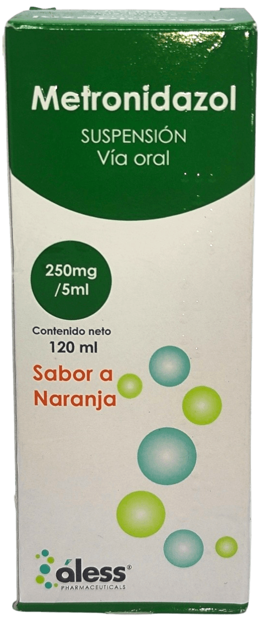 METRONIDAZOL SUS 250MG/5ML X 120ML ALES