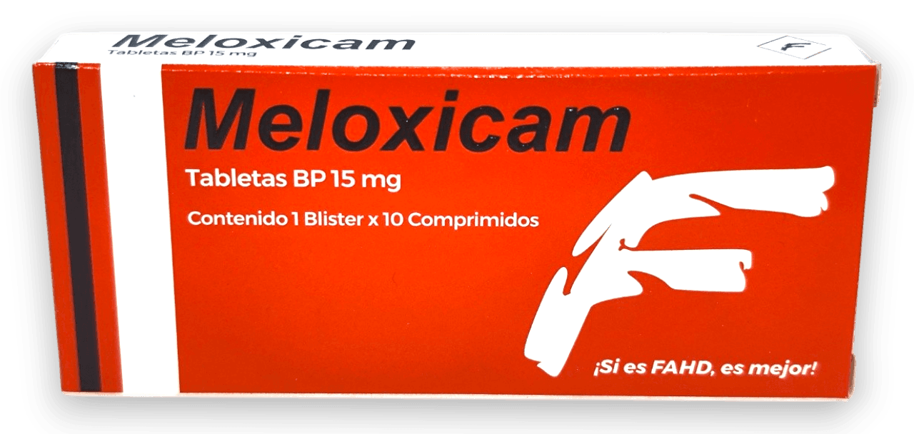 MELOXICAM 15MG X 10 COMP