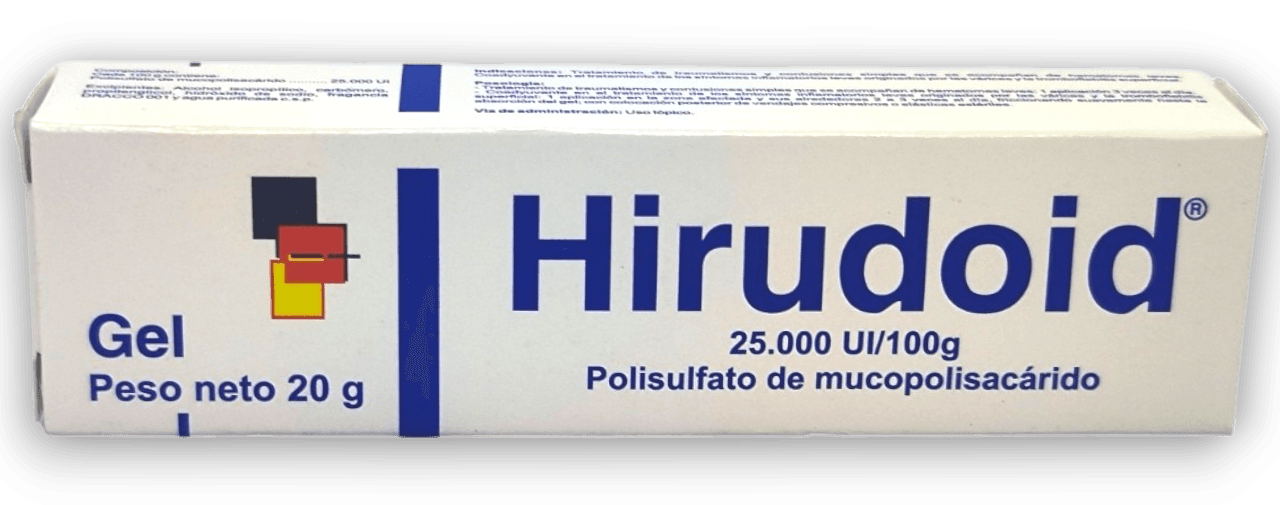 HIRUDOID GEL 25.000UI X 20GR