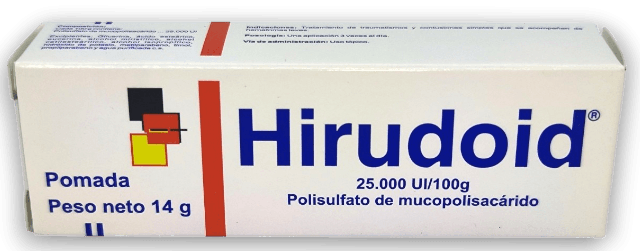 HIRUDOID POMADA 25.000UI X 14GR