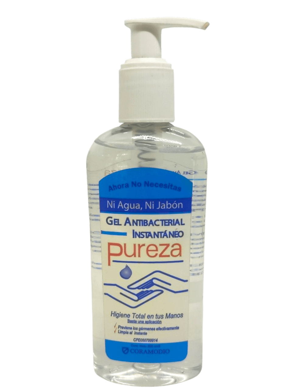 GEL ANTIBACTERIAL PUREZA C/VALVULA 200ML