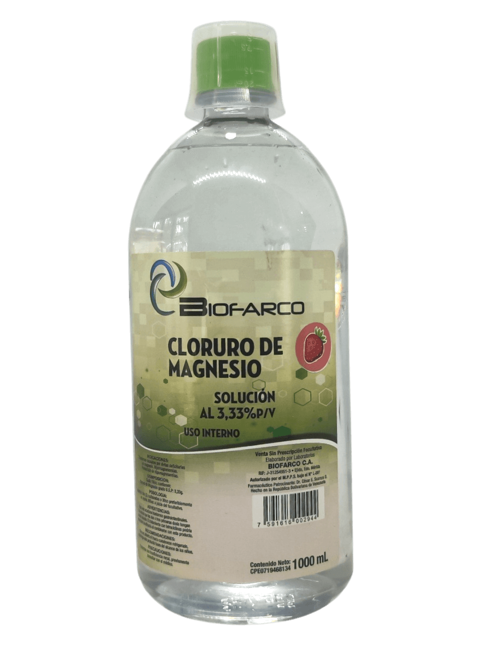 CLORURO DE MAGNESIO 1000 ML BIOFARCO
