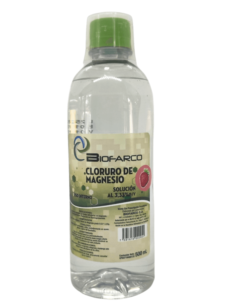 CLORURO DE MAGNESIO 500 ML BIOFARCO