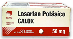 LOSARTAN POT 50MG X 30 CALOX MOROCHO