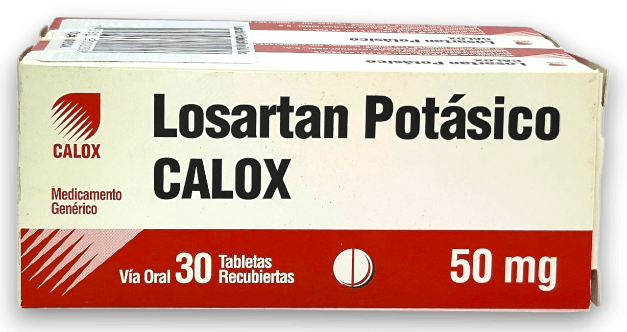 LOSARTAN POT 50MG X 30 CALOX MOROCHO