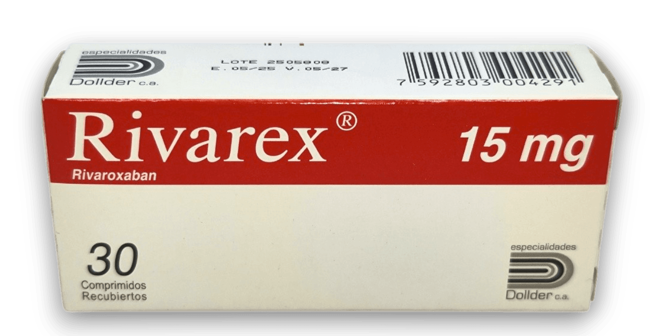 RIVAREX 15MG X 30 COMP