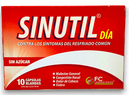 SINUTIL DIA  X 10CAP
