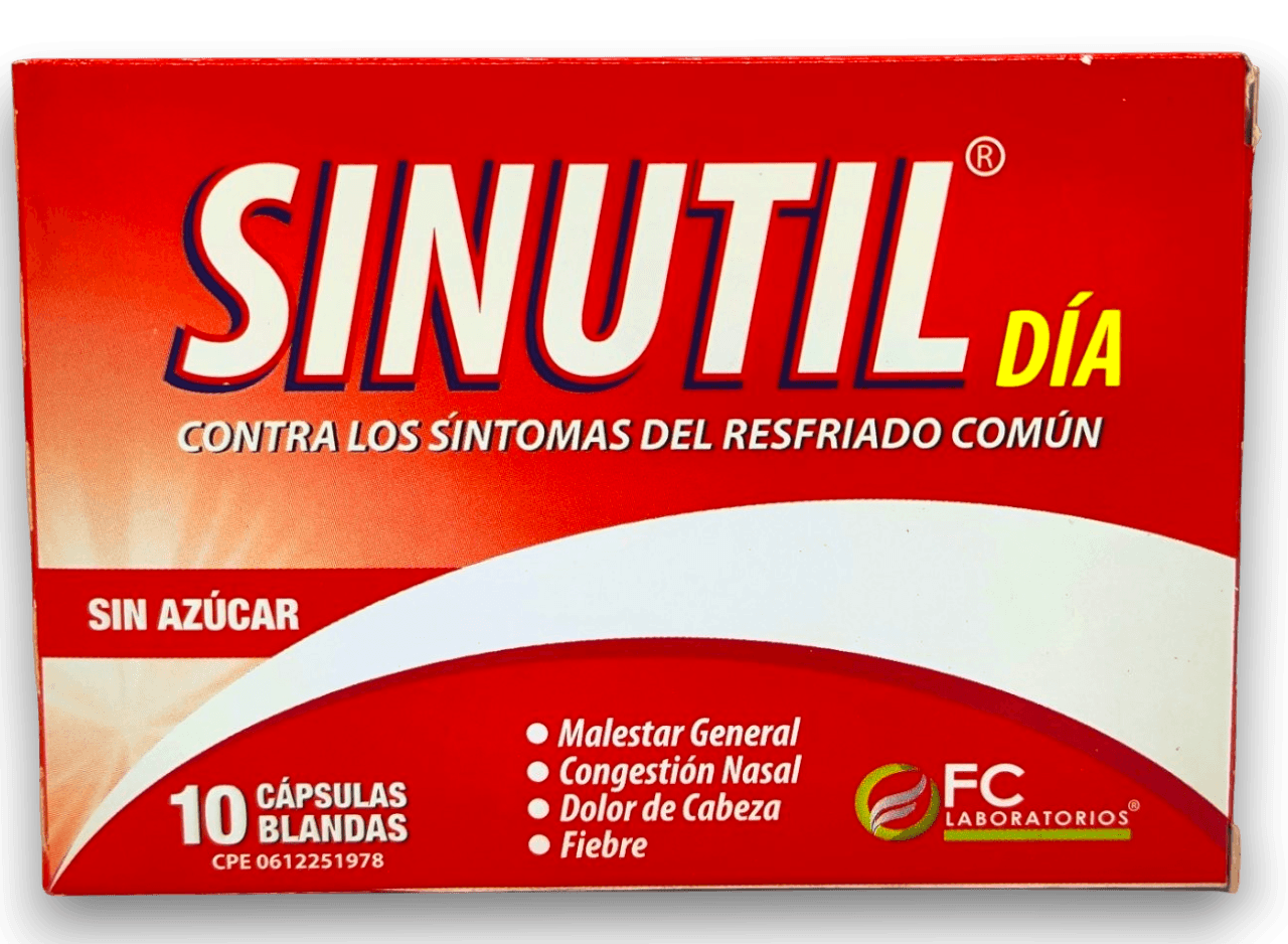 SINUTIL DIA  X 10CAP