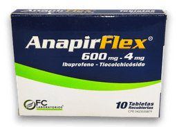 ANAPIR FLEX 600MG/4MG X 10 TAB
