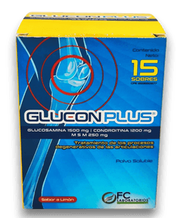 GLUCON PLUS SABOR LIMON X 1 SOBRE