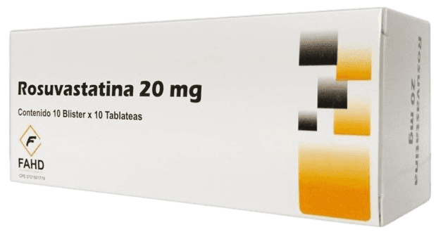 ROSUVASTATINA 20MG X 10BLIST FAHD