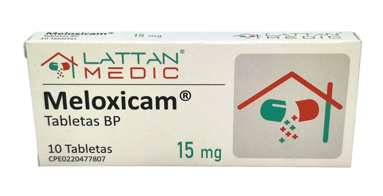 MELOXICAM 15MG. X10 TABLETAS LATTAN 