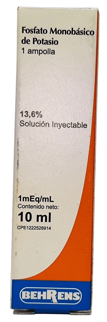 FOSFATO MONOBASICO DE POTASIO 13.6% 10ML