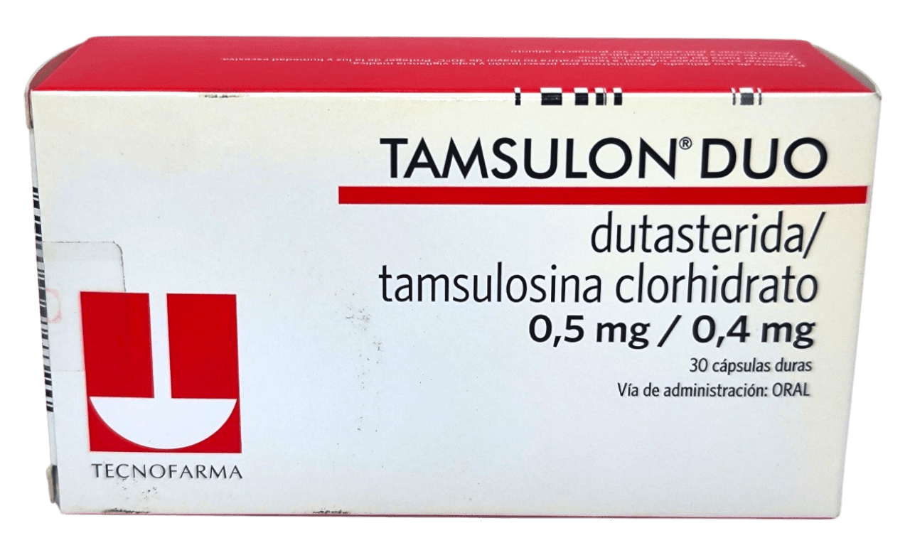 TAMSULON DUO 0,5/0,4 MG X 30 CAP