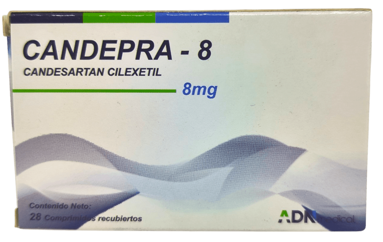 CANDEPRA 8 MG X 28 COMP