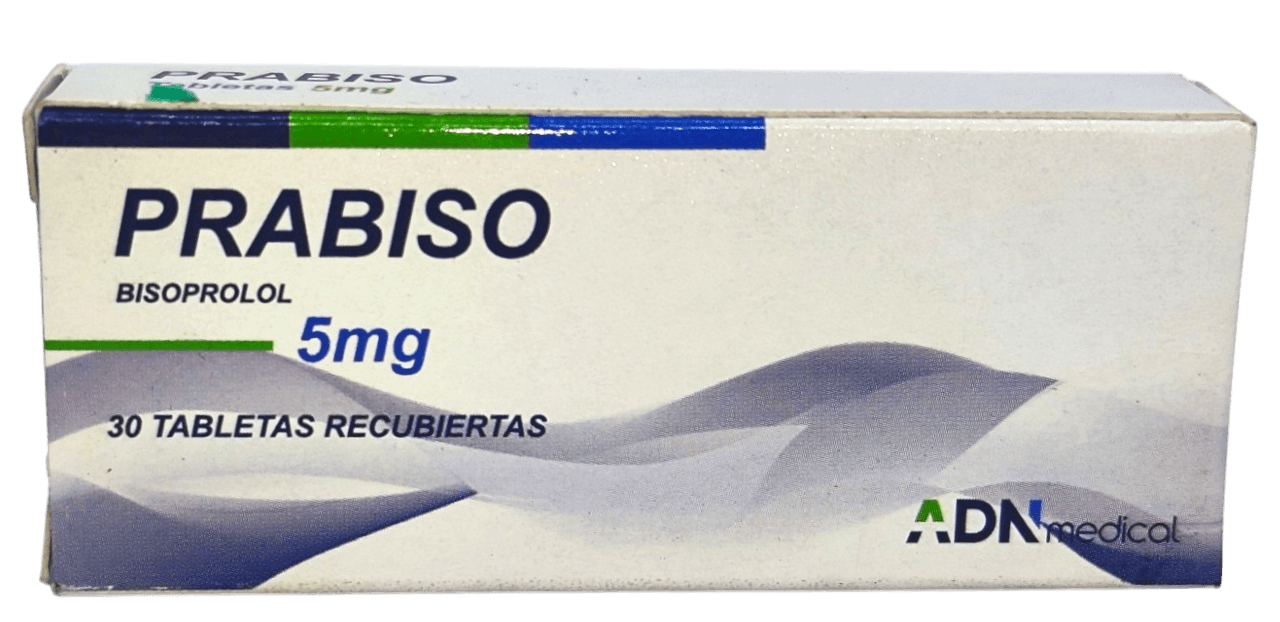 PRABISO 30 TABLETAS 5 mg - Via oral