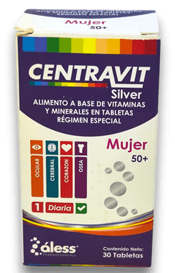 CENTRAVIT MUJER +50 X 30 TAB