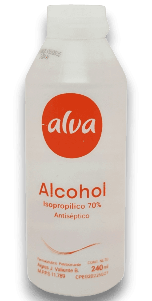 ALCOHOL ISOPROPILICO 70% 240cm