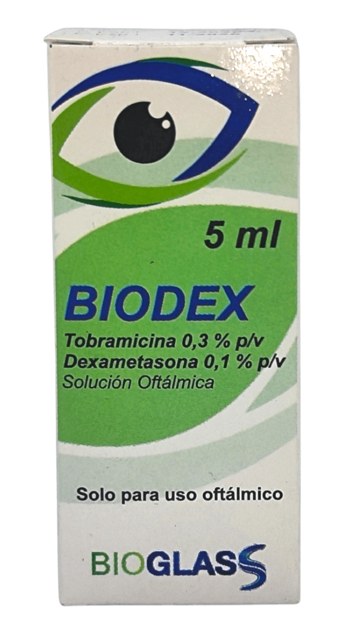 BIODEX 0,3%-0,1% SOL OFTALMICA X 5ML
