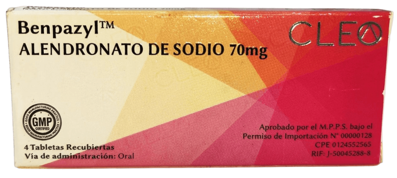 BENPAZYL 70MG X 4 TAB