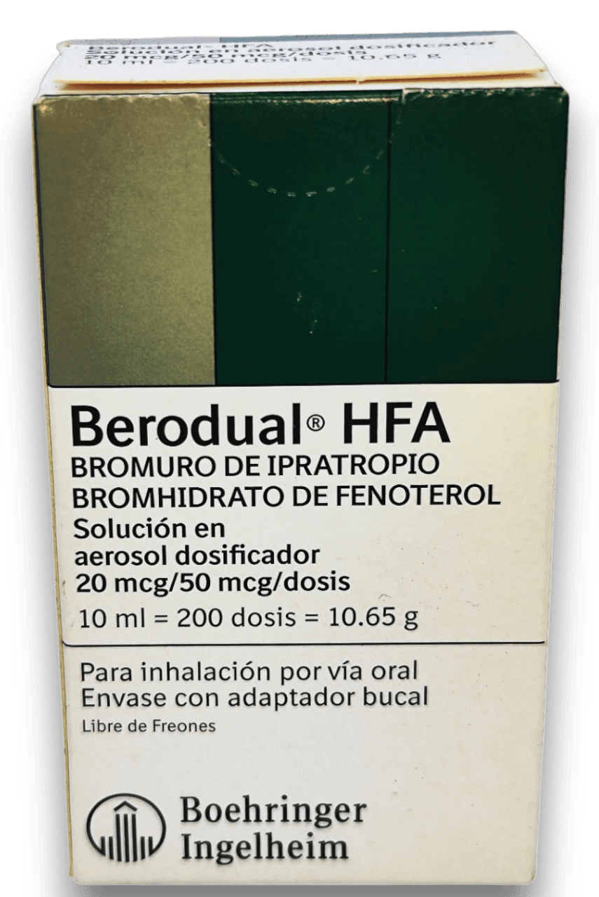 BERODUAL HFA AER. x 10CC.