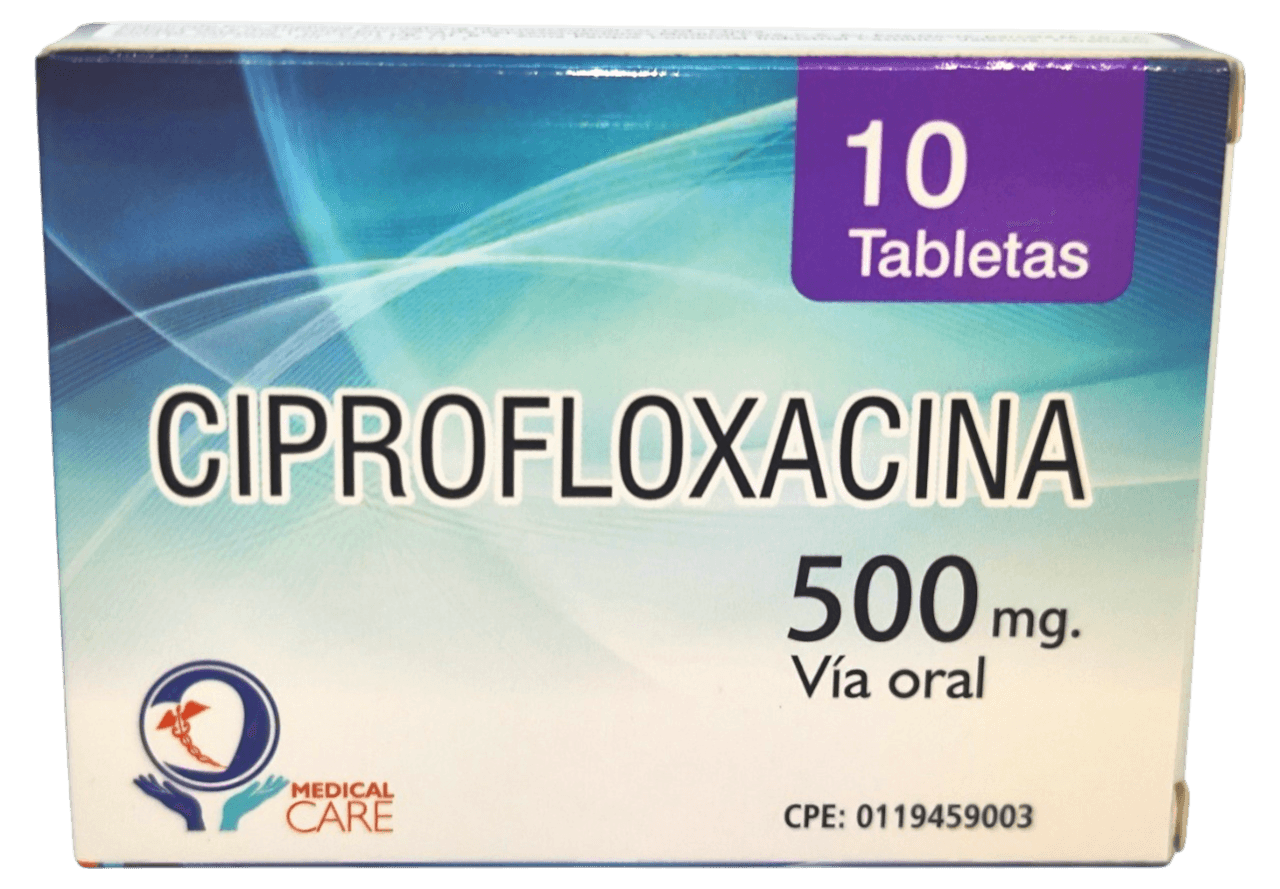 CIPROFLOXACINA 500MG X 10 TAB