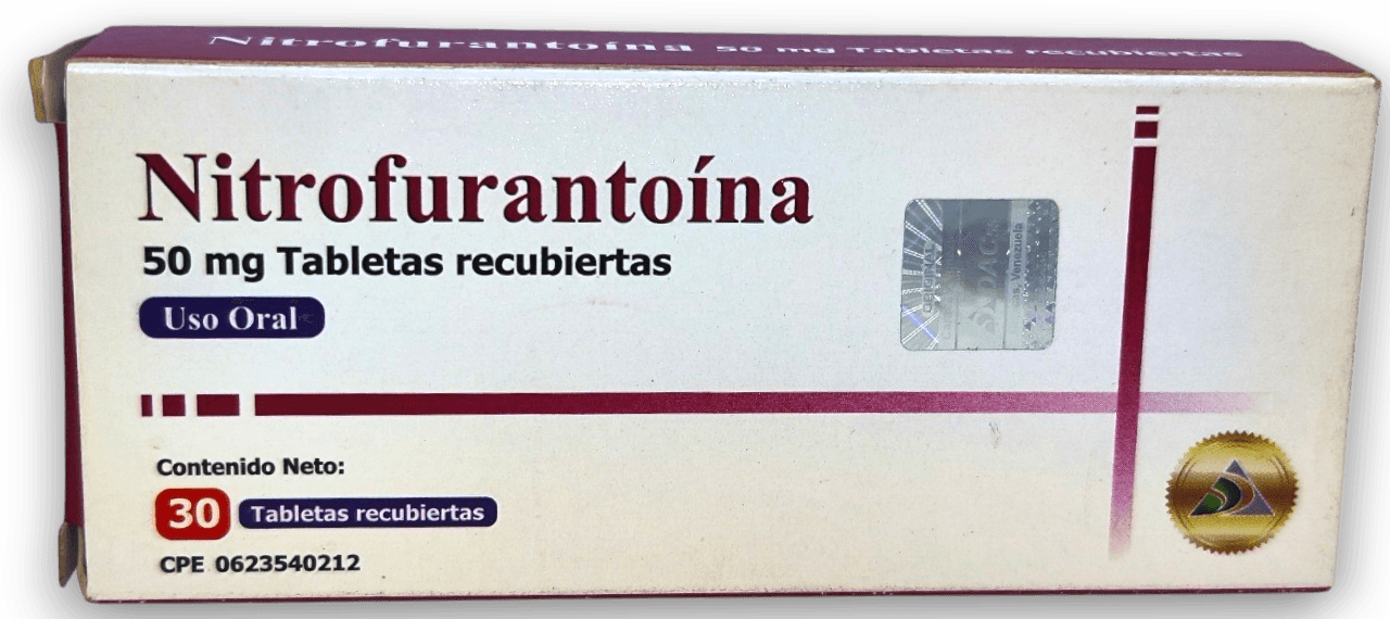 NITROFURANTOINA 50MG X 30TAB DAC