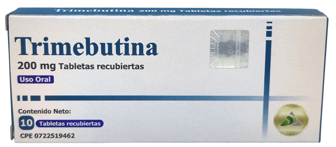 TRIMEBUTINA DAC 200MG. X10 TABLETAS RECUBIERTAS	