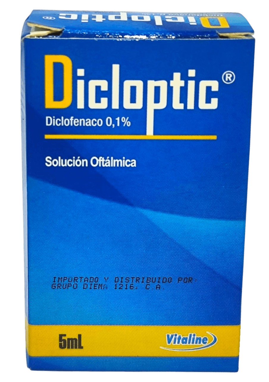DICLOPTIC 0,1% SOL.OFT X 5ML