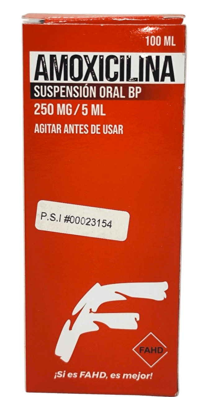 AMOXICILINA 250MG/5ML 100/ML