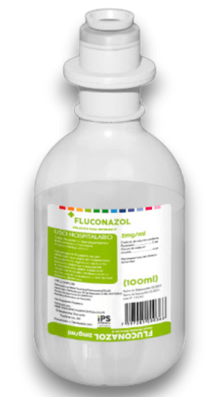FLUCONAZOL INY 2 MG /100 ML IPS