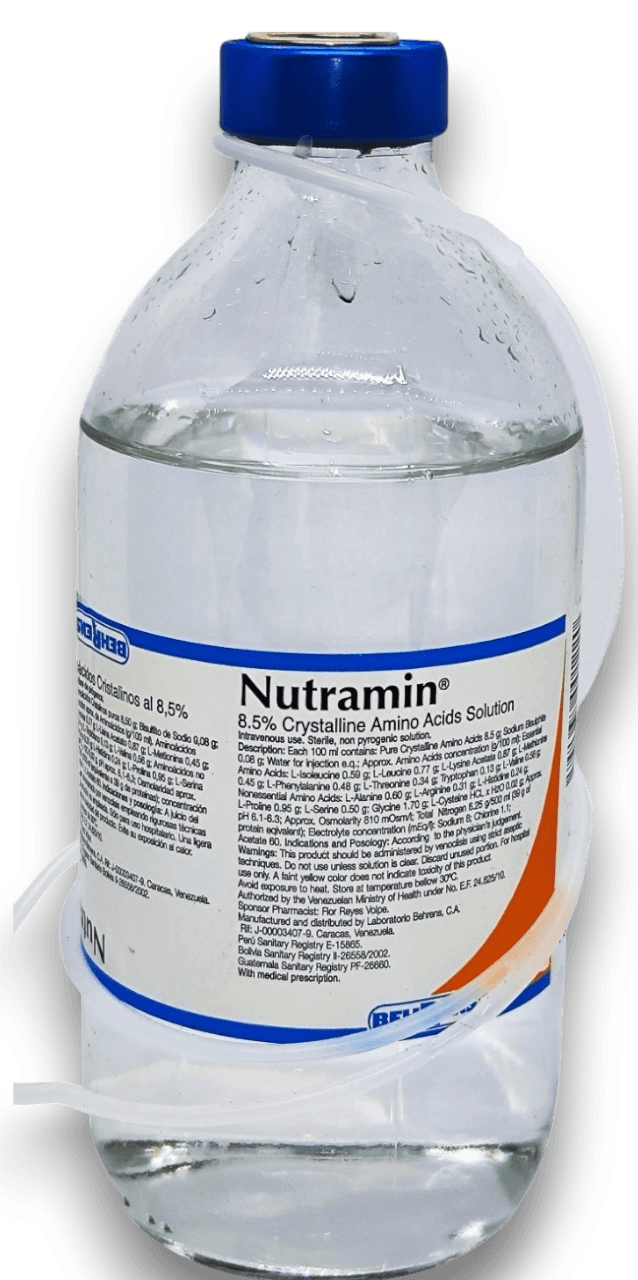 NUTRAMIN SOL AL 8.5% X 500 ML BEHRENS