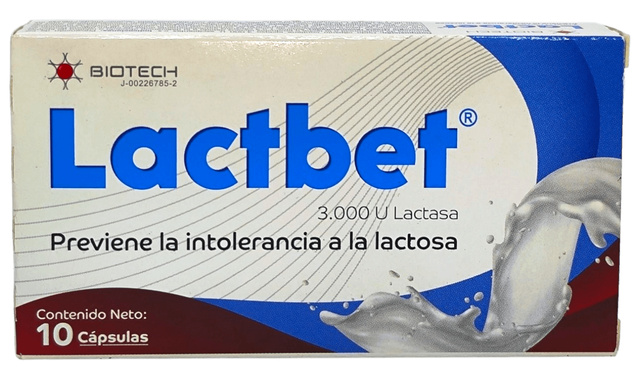 LACTBET 3.000 U X 10 CAP